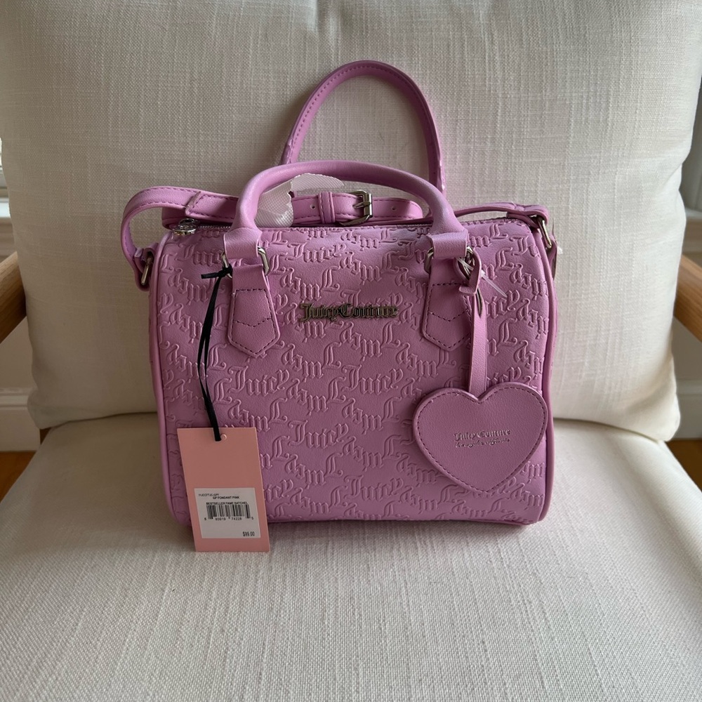 Juicy Couture Pink Embossed Women's Bag